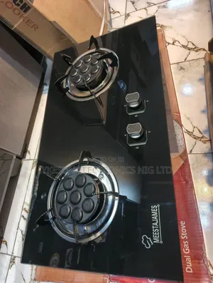 Original Meestajames Inbuilt 2 Burners Automatic Gas Cooker Hob Copper
