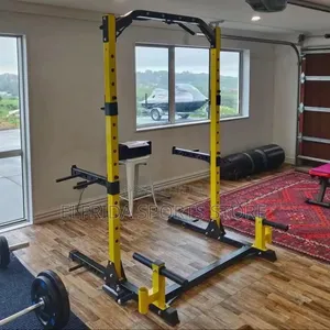 Multi-Function Power Rack With Pull-Up Bar – Home Commercial Gym