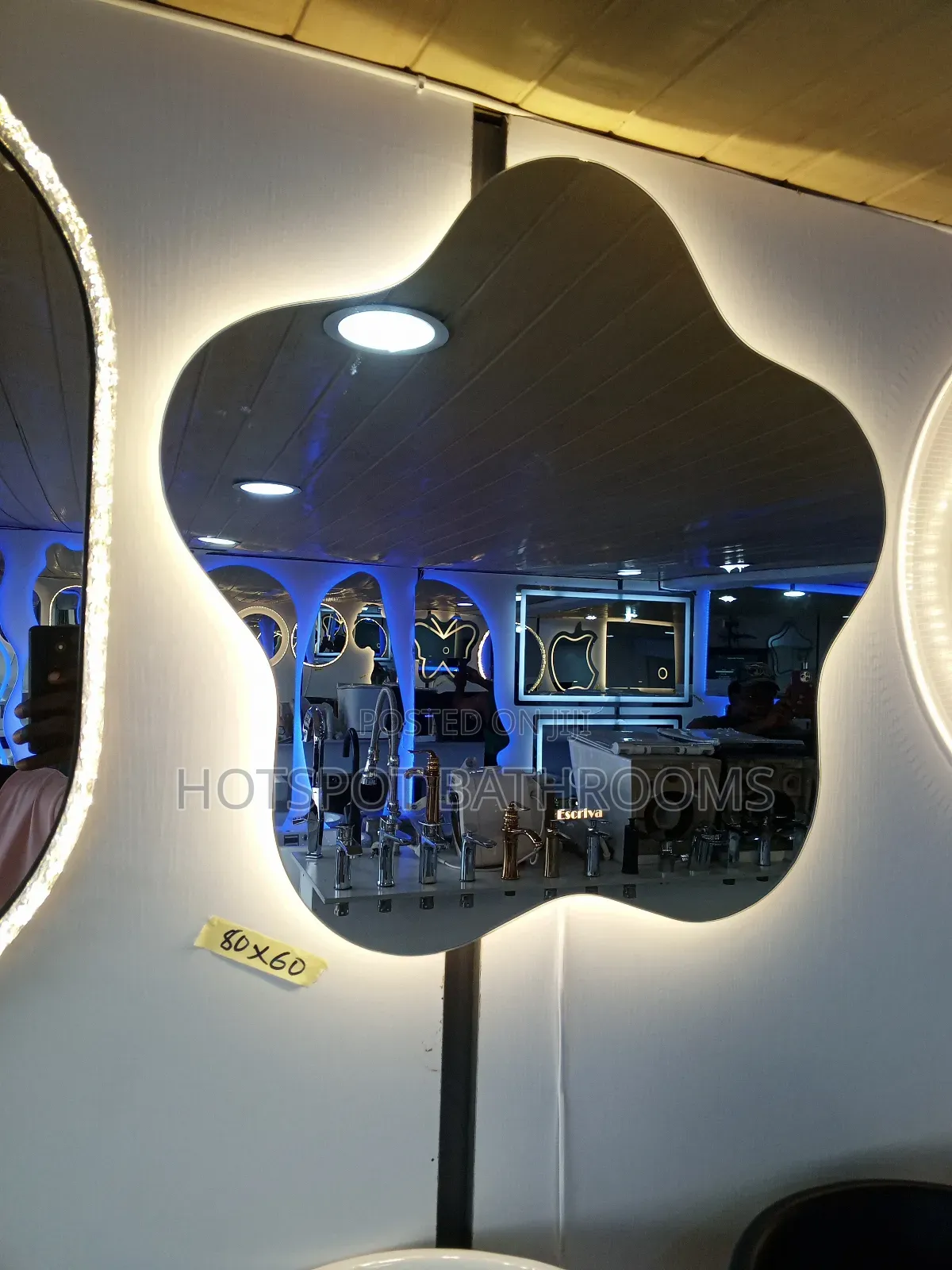 Luxury Star Mirror With Led Lights