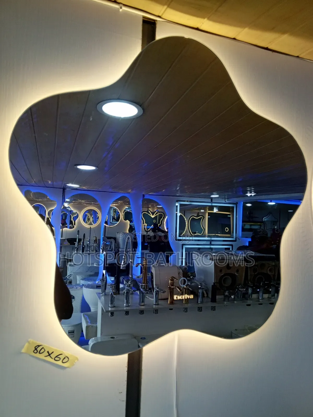 Luxury Star Mirror With Led Lights
