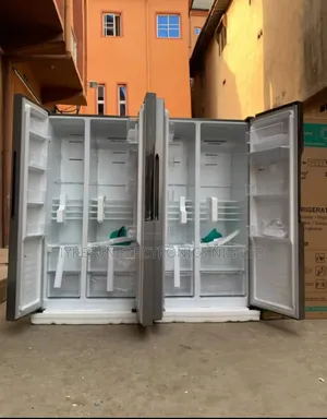 Original Hisense Side by Side Inverter Fridge Freezer With Dispenser