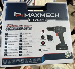 Maxmech Cd 24-13bi Cordless Drill With Impact Function