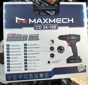Maxmech Cordless Brushless Drill Machine 24v