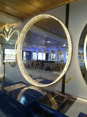 Luxury Round Mirror With Led Lights