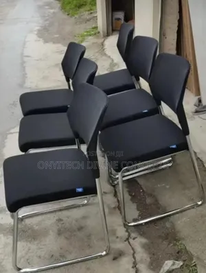 Armless Mesh Visitors Chair 101