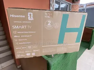 Brand New Original Hisense 32inches Led Hd Smart Tv . Free Wall Bracke