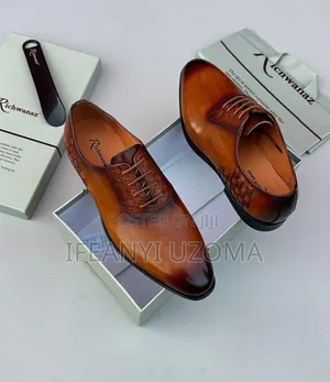 Brown Color Leather Quality Shoes