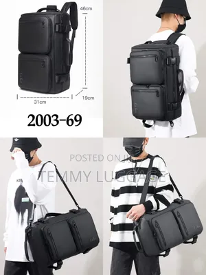 Laptop Backpack With Side Handle