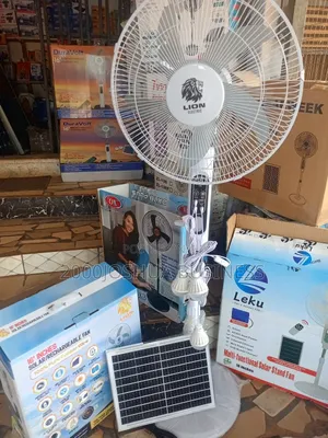 Lion Solar and Rechargeable Fan