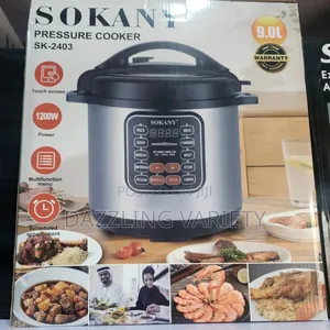9 Litres Sokany Digital Electric Pressure Cooker Pot