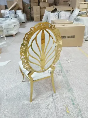 Vip Luxury Plated Event Chairs Available Now