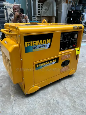 Firman 10kva Sdg12000se New Model Diesel Soundproof Generator Copper