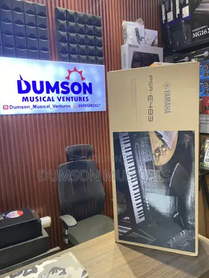Yamaha PSR-E483 Arranger Keyboard - Yamaha Professional Keyboard