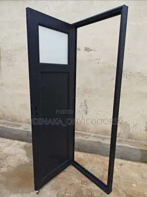 2100 by 750 (7ft by 2.5ft) PVC With Glass to Toilet Door