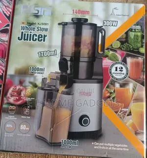 DSP Whole Slow Masticating Juicer With Complete Accessories