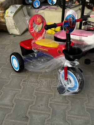 Spider-Man Themed Tricycle for Children,