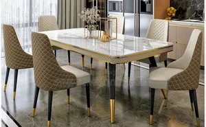 Elegant and Modern Dinning Table and Chairs