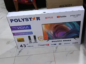 New Polystar Smart Television 43" Uhd Display