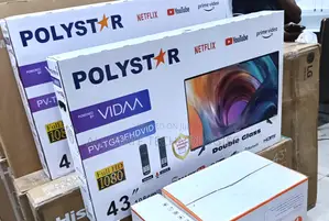 43 Inch Polystar Ultra Hd Smart Tv (New)