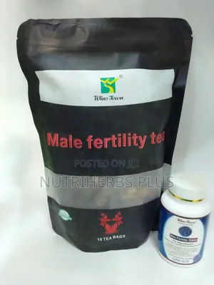Wins Town Male Fertility Tablets+ Tea : For Mens Reproductive Health