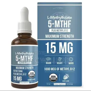 L-Methylfolate 5-MTHF + Methyl B12 Liquid Drops (30ml)