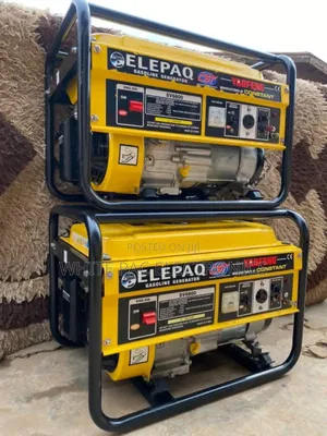 Elepaq Copper Gen 3.5kva Manuel Pure Coil ( Silent ) > 1 Yrs Warranty