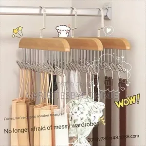 Multifunction Durable Clothes Hanger/Trouser Clip