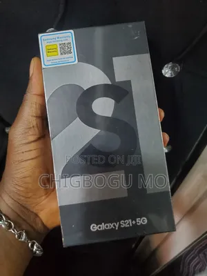 New Samsung Galaxy S21+ 5G 128 GB Black