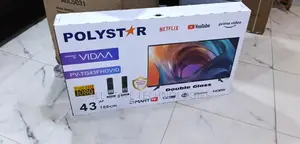 Polystar Smart Tv 43" Uhd – Brand New Unit