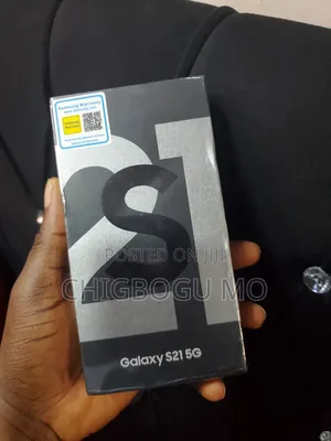 New Samsung Galaxy S21 5G 256 GB Black