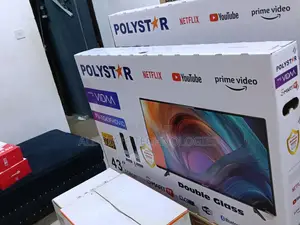 New Polystar Uhd Smart Tv 43 Inches