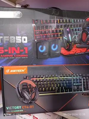 5 in 1 Gaming Keyboard Set