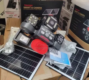 Complete 4 Lens Solar Powered Camera