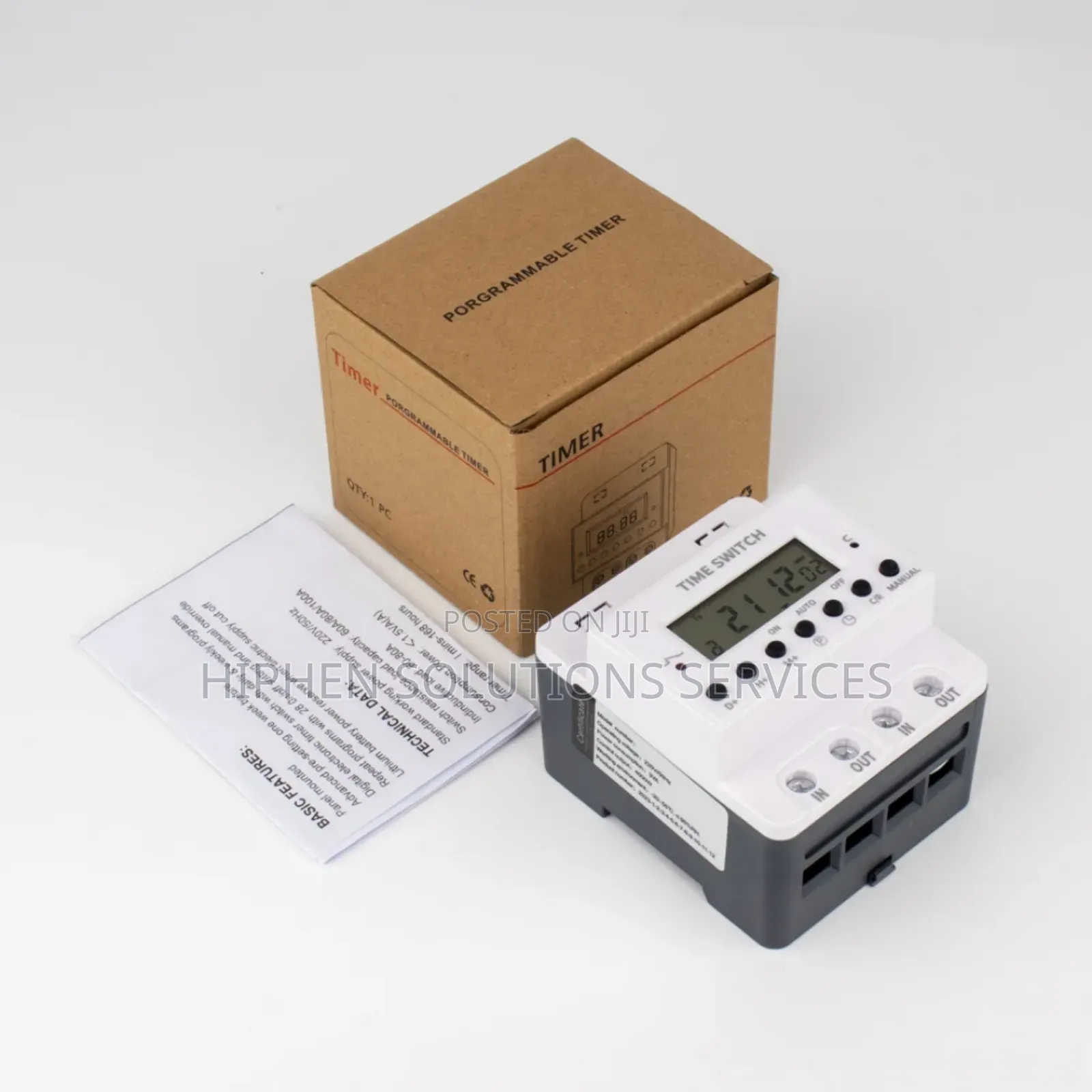 100amps Programmable Automatic Timer Switch Installation In Nigeria