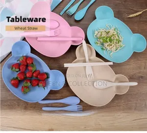 Kid's Plate With Cutlery