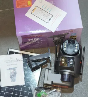 Duel Lens Solar Powered Camera
