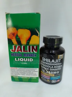 Shilajit+ Jalin Herbal Mannex Liquid: For Male Sexual Health