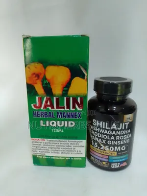 Shilajit+ Jalin Herbal Mannex Liquid: For Male Sexual Health