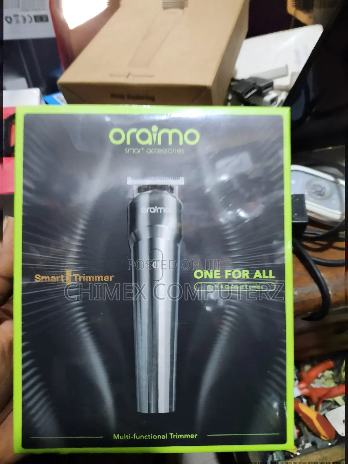 Oraimo Multi-Functional Smart Trimmer With 4 Guided Combs Opc-Trio