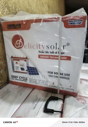 Delicity Solar Tubular Battery 220a