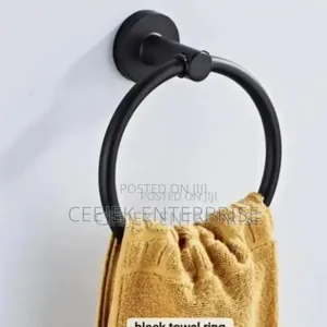 Original Black Towel Ring