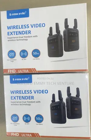 Lemorele Wireless Video Tx and Rx 1080p60hz Low Latency, 200m
