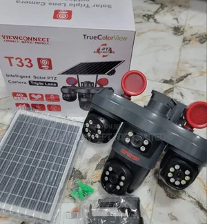 Complete Triple Lens Solar Camera