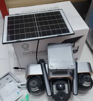 Complete Triple Lens Solar Powered Camera