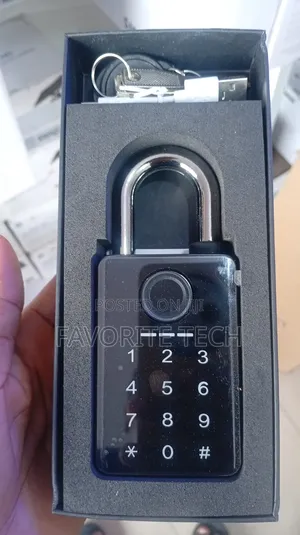 Fingerprint Password Padlock Card App Key Access