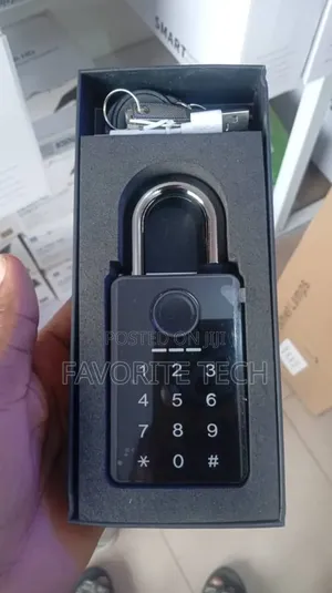 Smart Fingerprint Password Padlock Card App Key Access