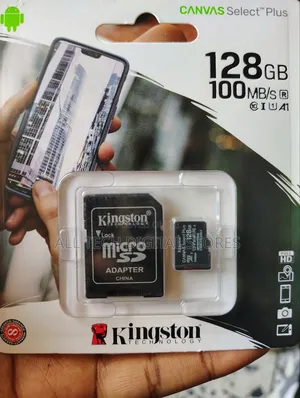 Kingston Technology 128gb 100mb/S Microsd Card