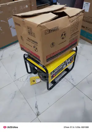 Brand New Gp Elepaq 4.5kva Sv6800 Generator Set