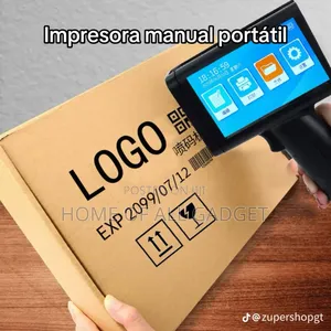 Portable Handheld Inkjet Used for Marking Text, Barcodes, and Logos