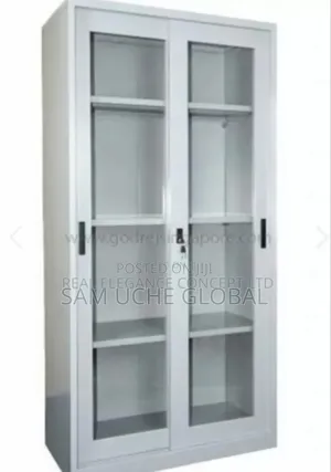 Office Glass Cupboard Metal